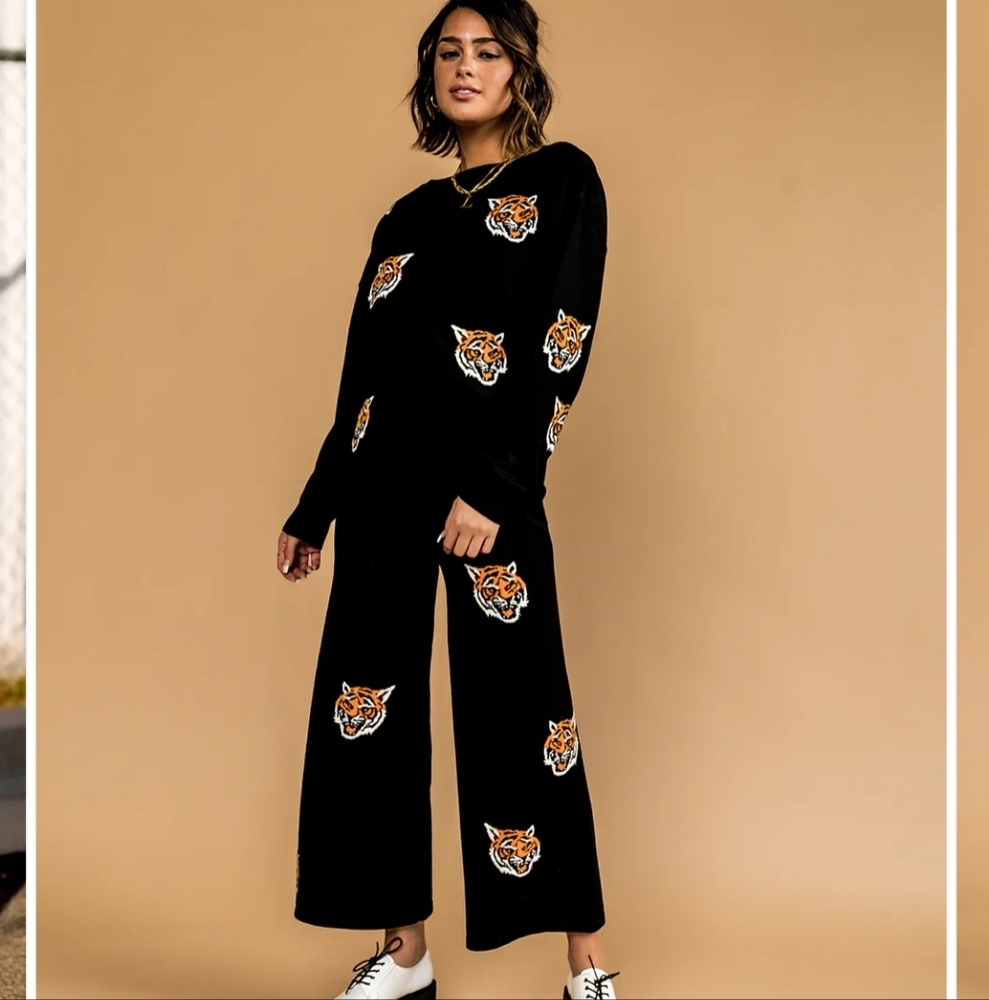 dressed in lala fierce female knit playsuit